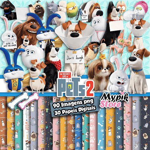 Kit Digital Pets la Vida Secreta de tus Mascotas 2