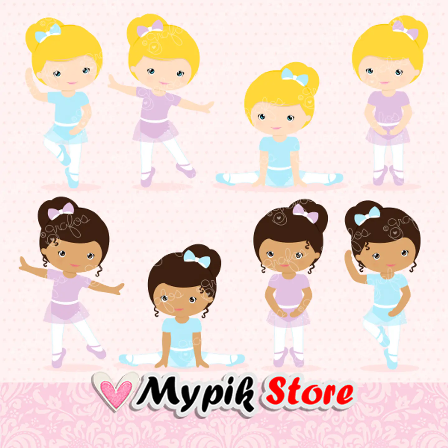 Kit Digital Princesas Bailarina 2