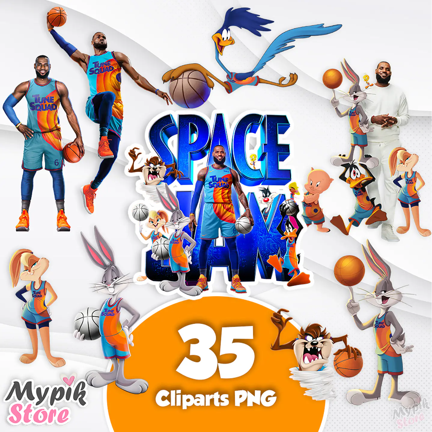 Kit Digital Space Jam 2 Un nuevo legado 1