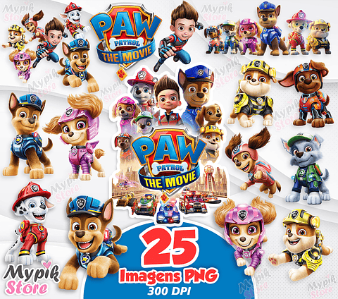 Kit de la película de la Patrulla Canina digital