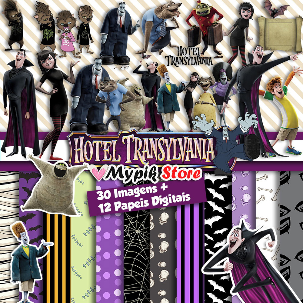Kit digital Hotel Transilvania Imágenes png