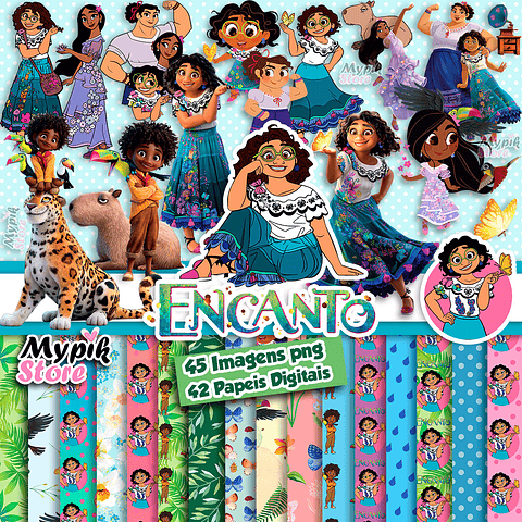 Kit digital de dijes de Disney