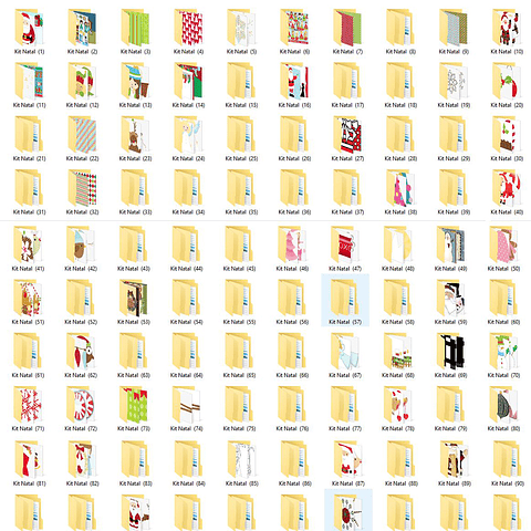 Mega paquete navideño con 170 kits digitales de imágenes digitales y documentos