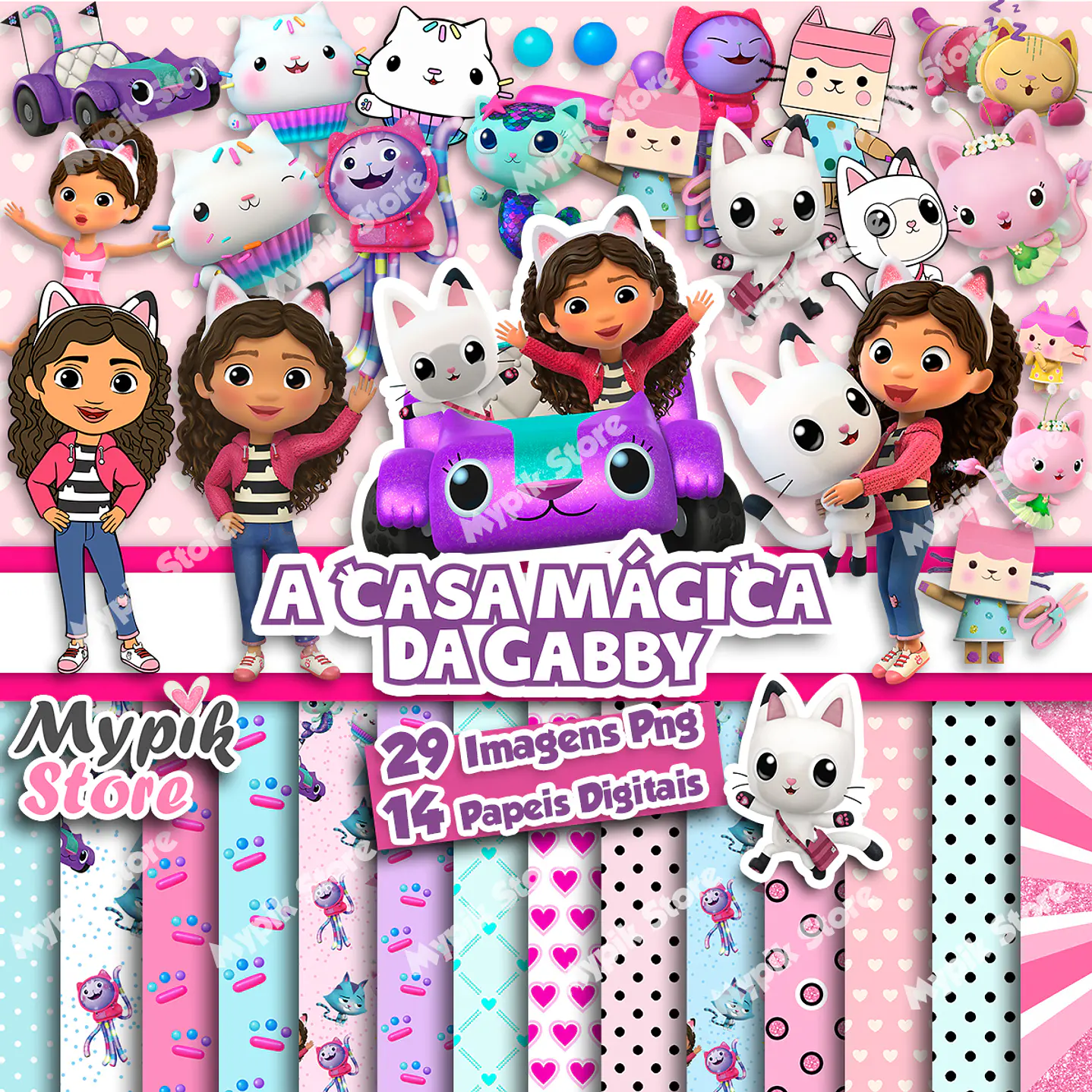 Kit Digital La Casa Mágica de Gabby 1