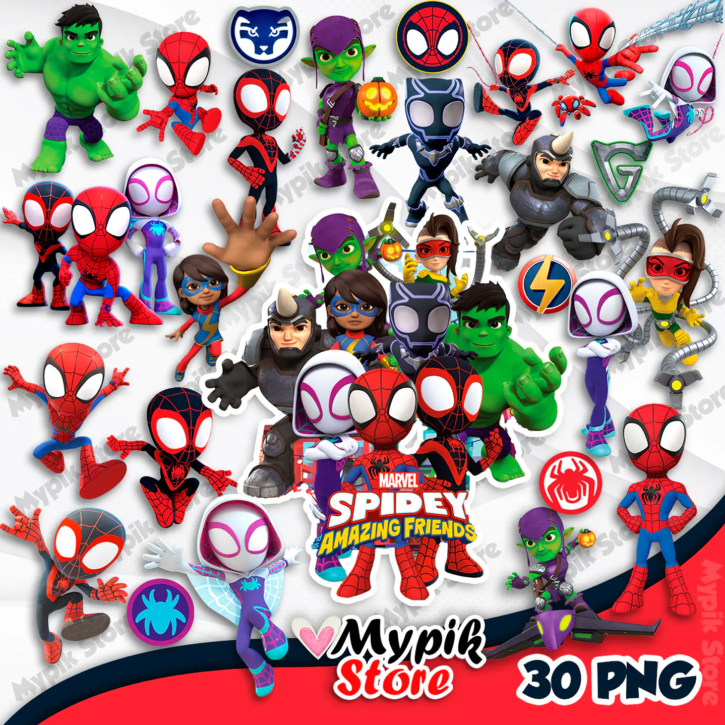 Kit digital Spidey y sus asombrosos amigos 1