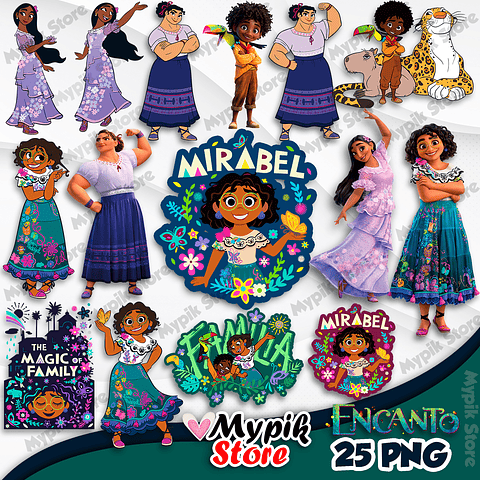 Kit Digital Encanto Disney