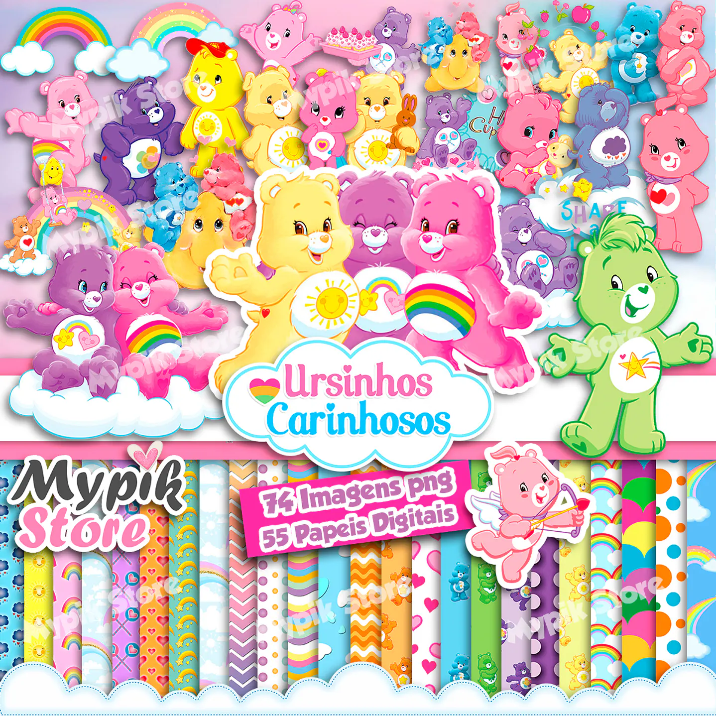 Kit digital de osos cariñosos 1