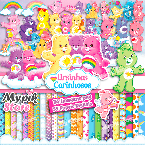 Kit digital de osos cariñosos