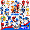 Kit Digital Sonic 2 Imagens Png e Papeis 