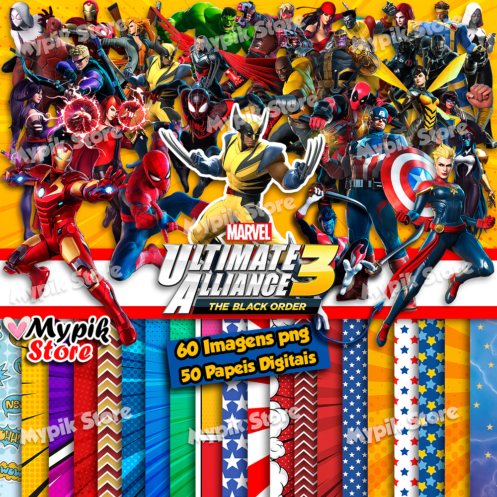 Kit Digital Marvel Ultimate Alliance