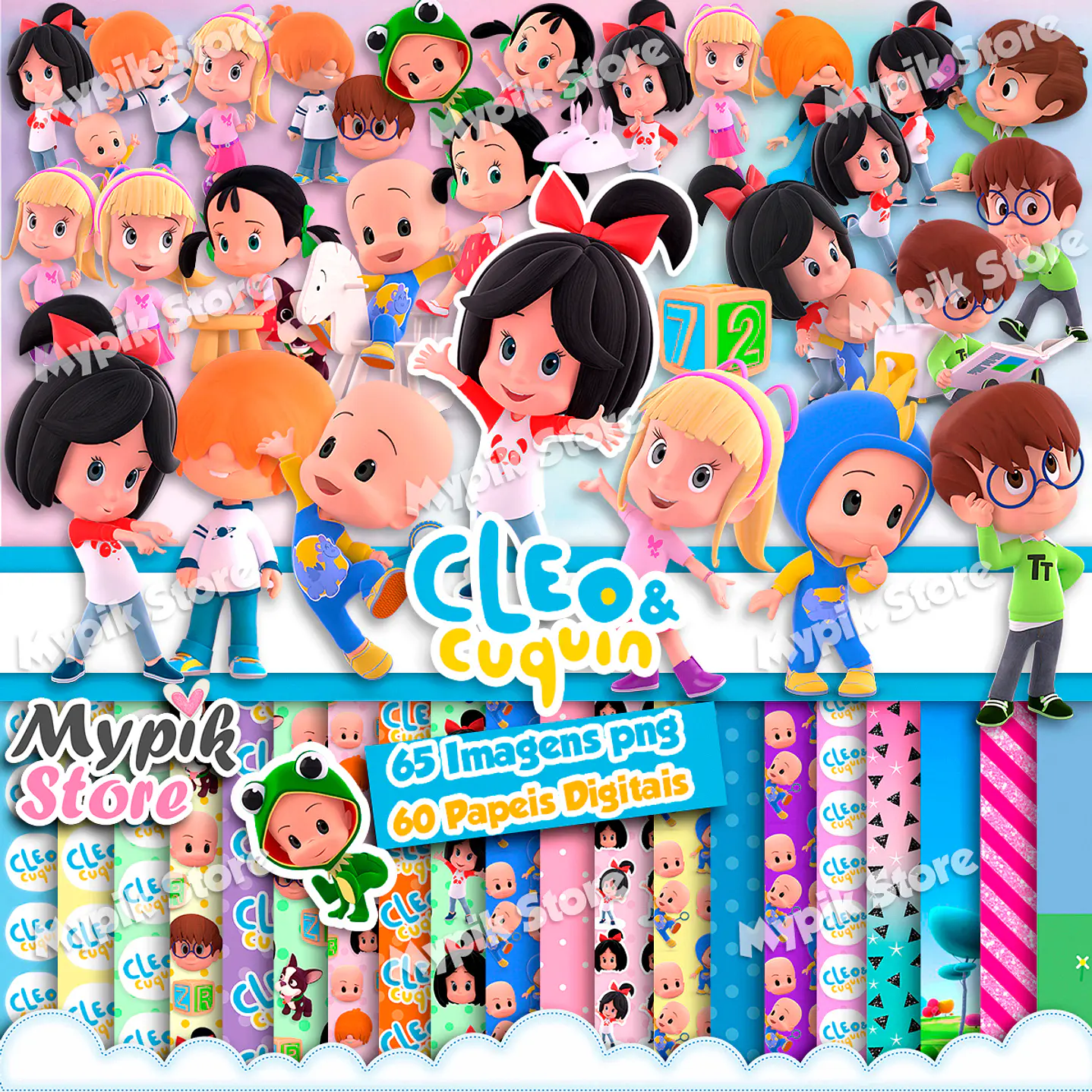 Kit Digital Cleo e Cuquin 1