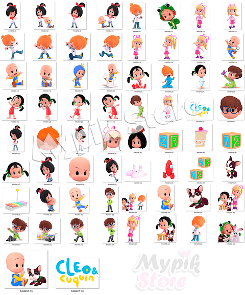 Kit Digital Cleo y Cuquín