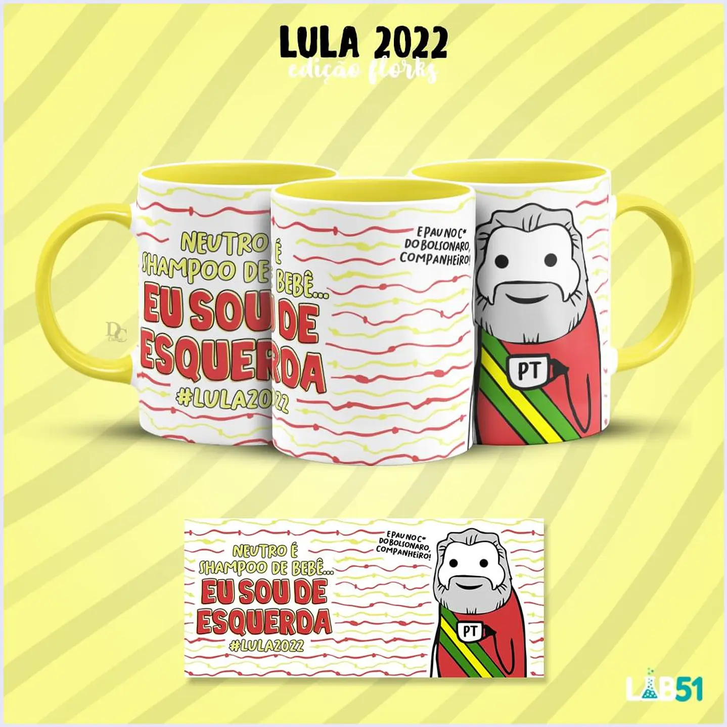 Artes Canecas Lula Flork  4