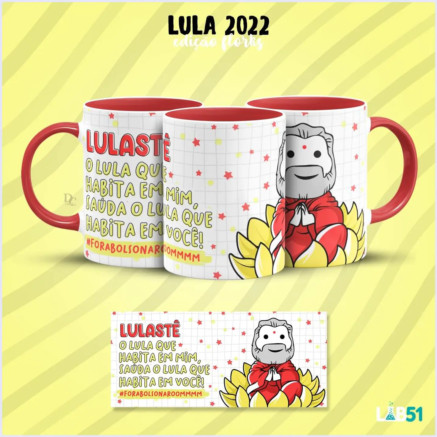 Artes Canecas Lula Flork  6