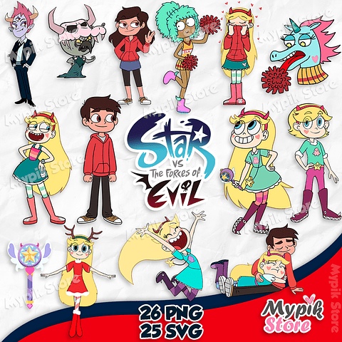 Kit Digital Star PNG e SVG