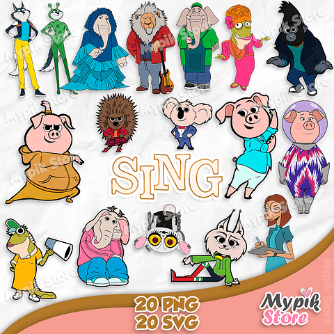 Kit Digital Sing PNG e SVG