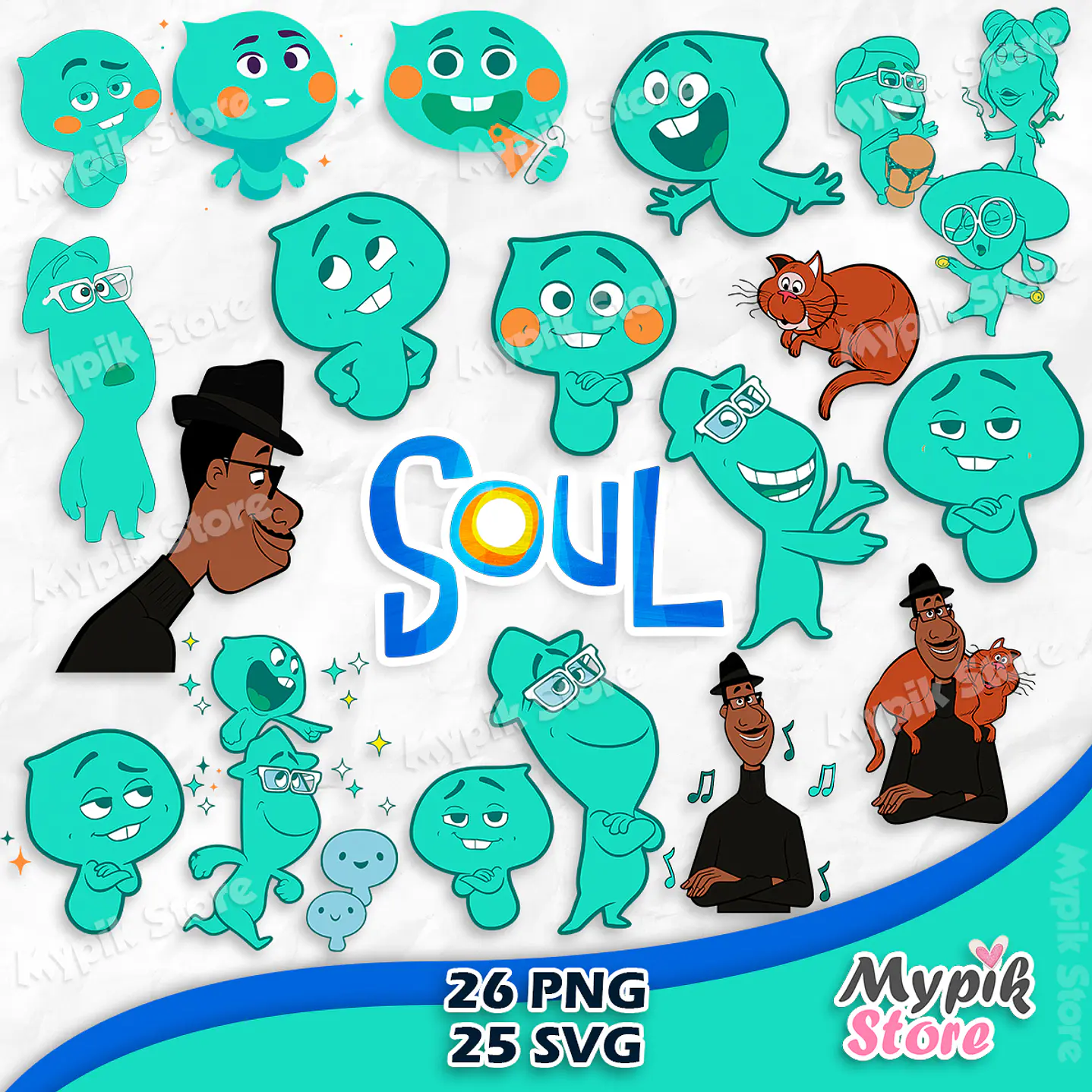 Kit Digital Soul PNG e SVG 1