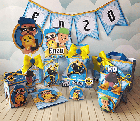 Arquivo de Corte PK XD  Azul Menino