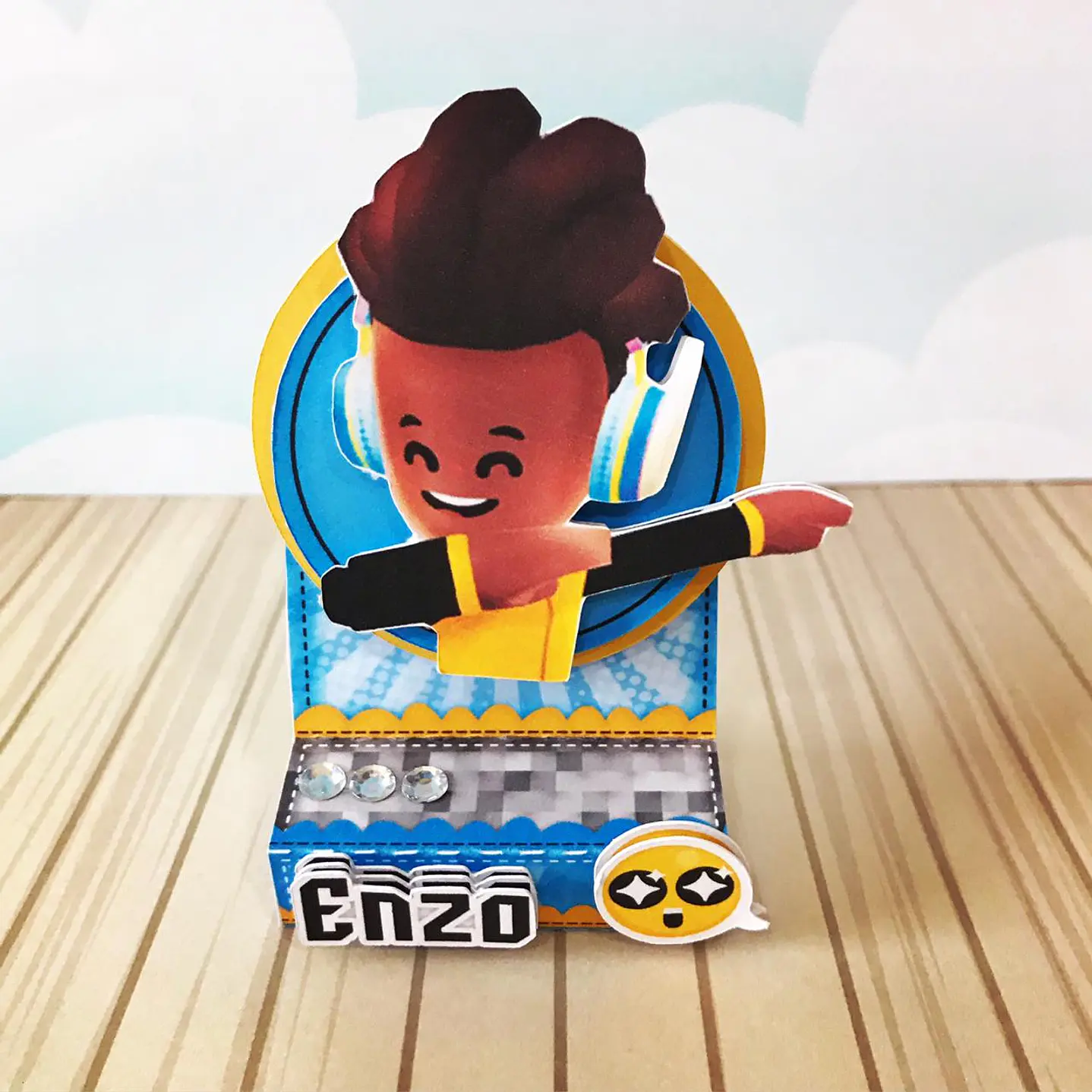 Arquivo de Corte PK XD  Azul Menino 2