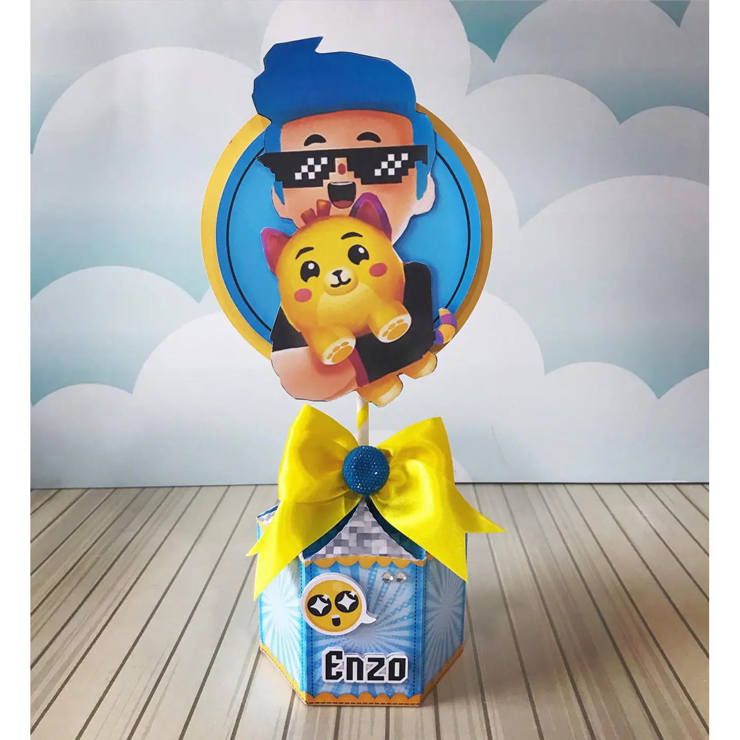 Arquivo de Corte PK XD  Azul Menino 12