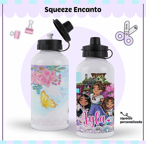 Arquivo de Corte Etiqueta Escolar Encanto 2