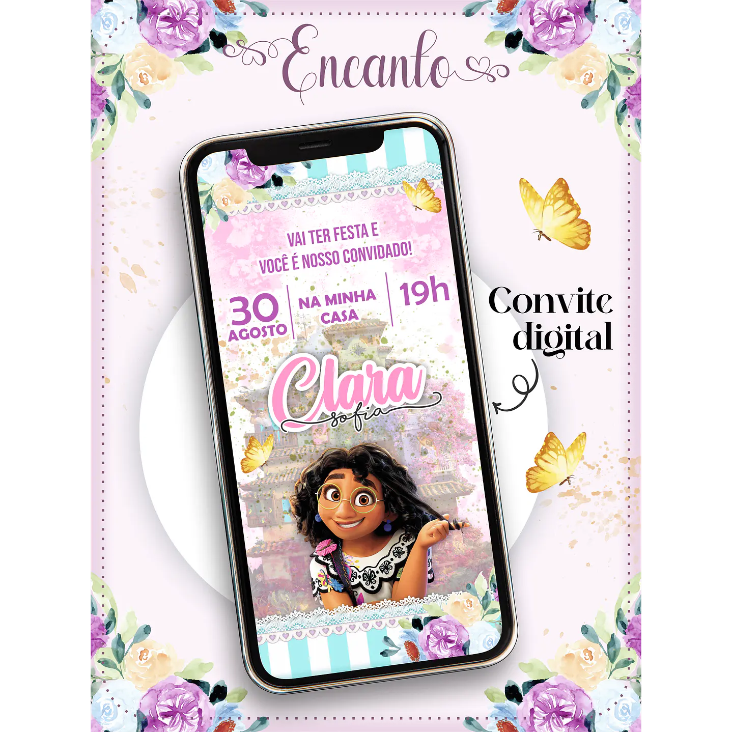 10 Convite Digital - Editável no Corel Draw ﻿ 3