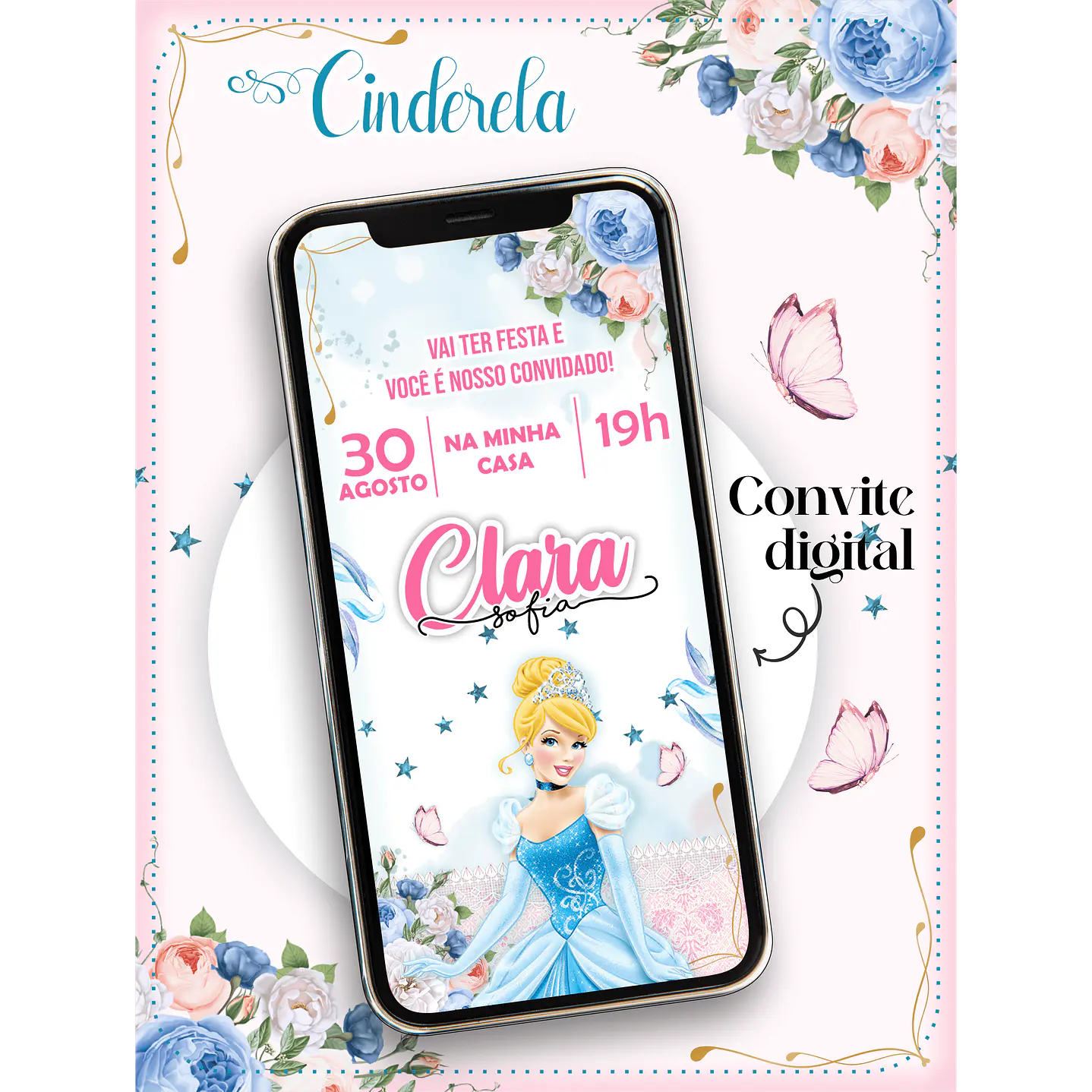 10 Convite Digital - Editável no Corel Draw ﻿ 7