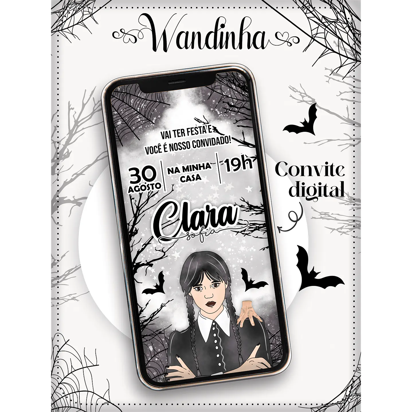 10 Convite Digital - Editável no Corel Draw ﻿ 12
