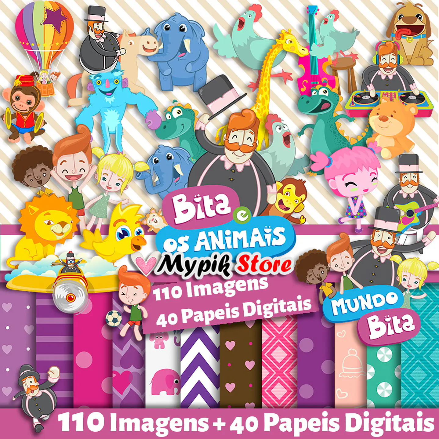 Super World Digital Kit Bita y Bita y los animales 1