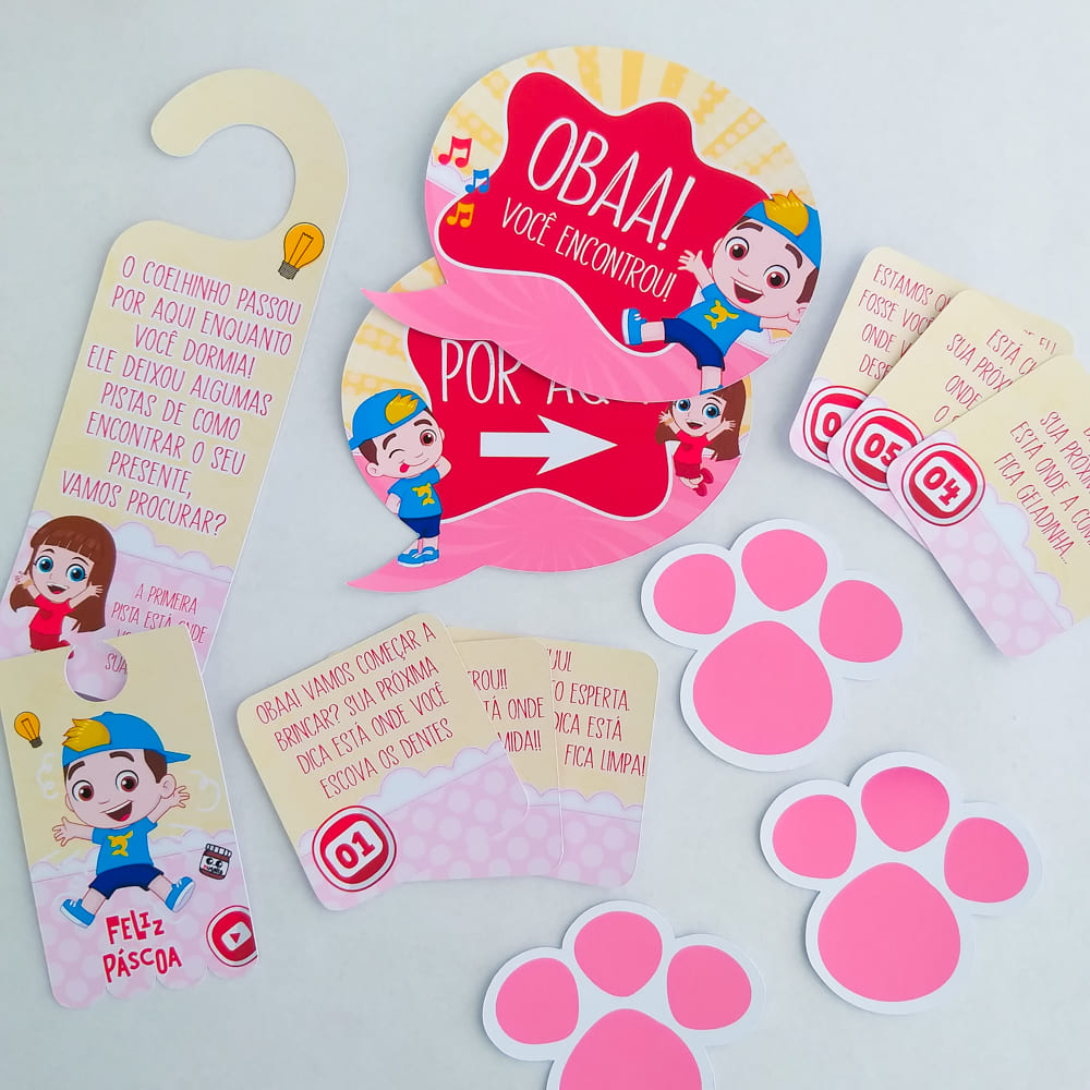 Arquivo de Corte Páscoa Luccas Neto Menina