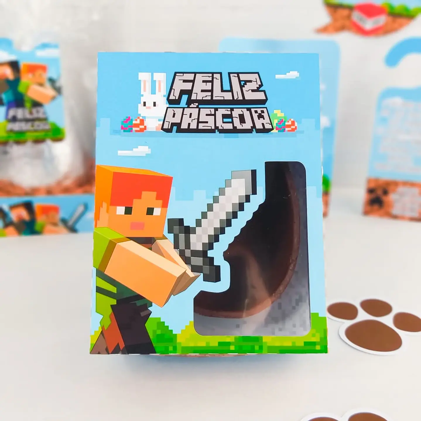 Arquivo de Corte Páscoa Minecraft 7