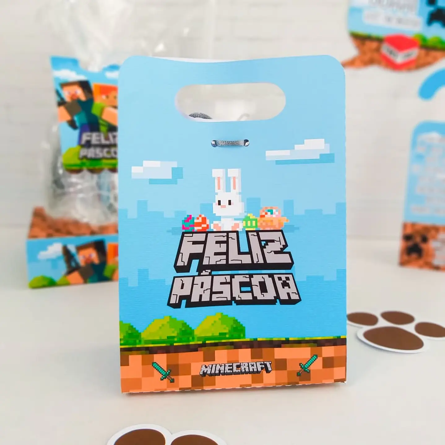 Arquivo de Corte Páscoa Minecraft 9