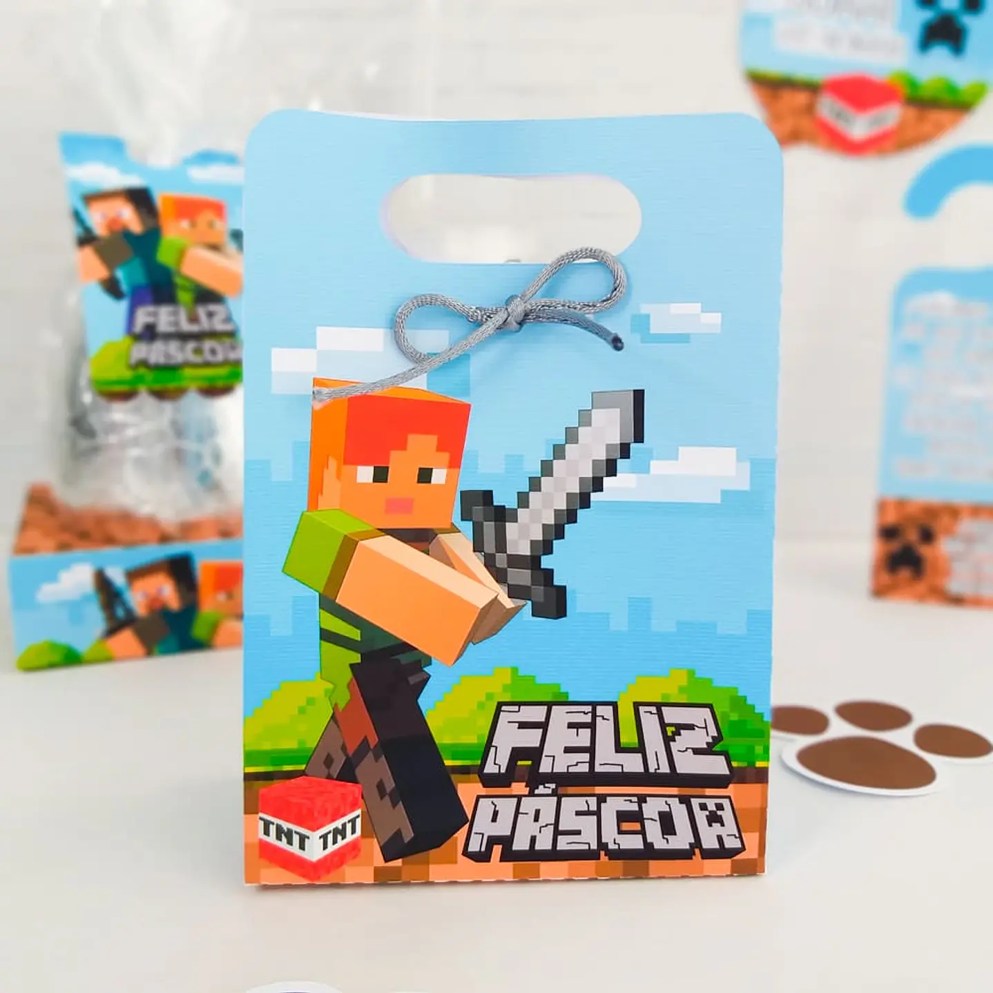Arquivo de Corte Páscoa Minecraft 11