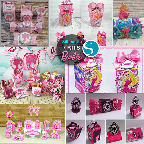 Pack 7 Kits Arquivos de Corte Babie 