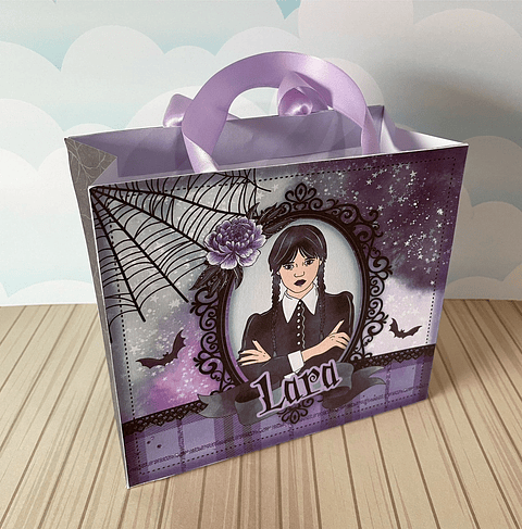 Kit Digital Arquivo de Corte Wandinha Silhouette Completo