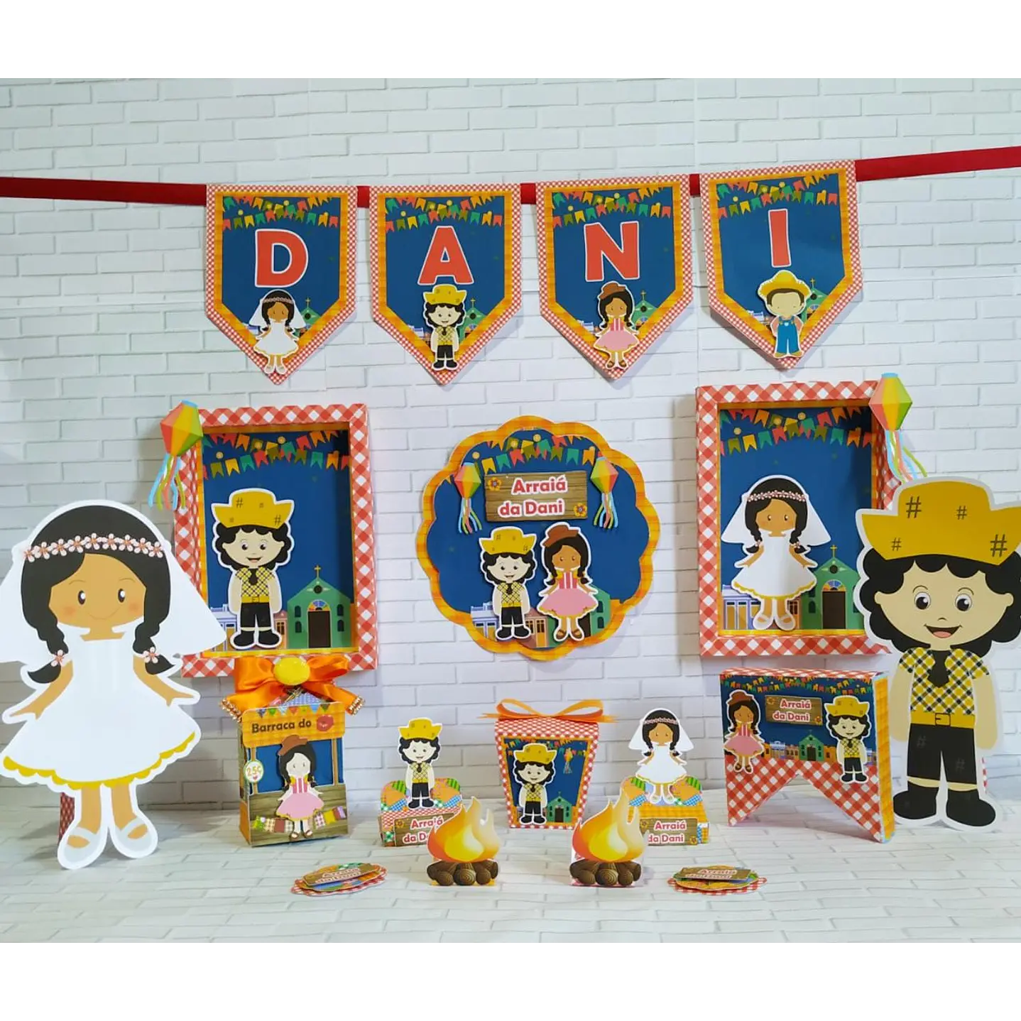 Pack Festa Junina 5 Kits Completos Arquivos de Corte  4
