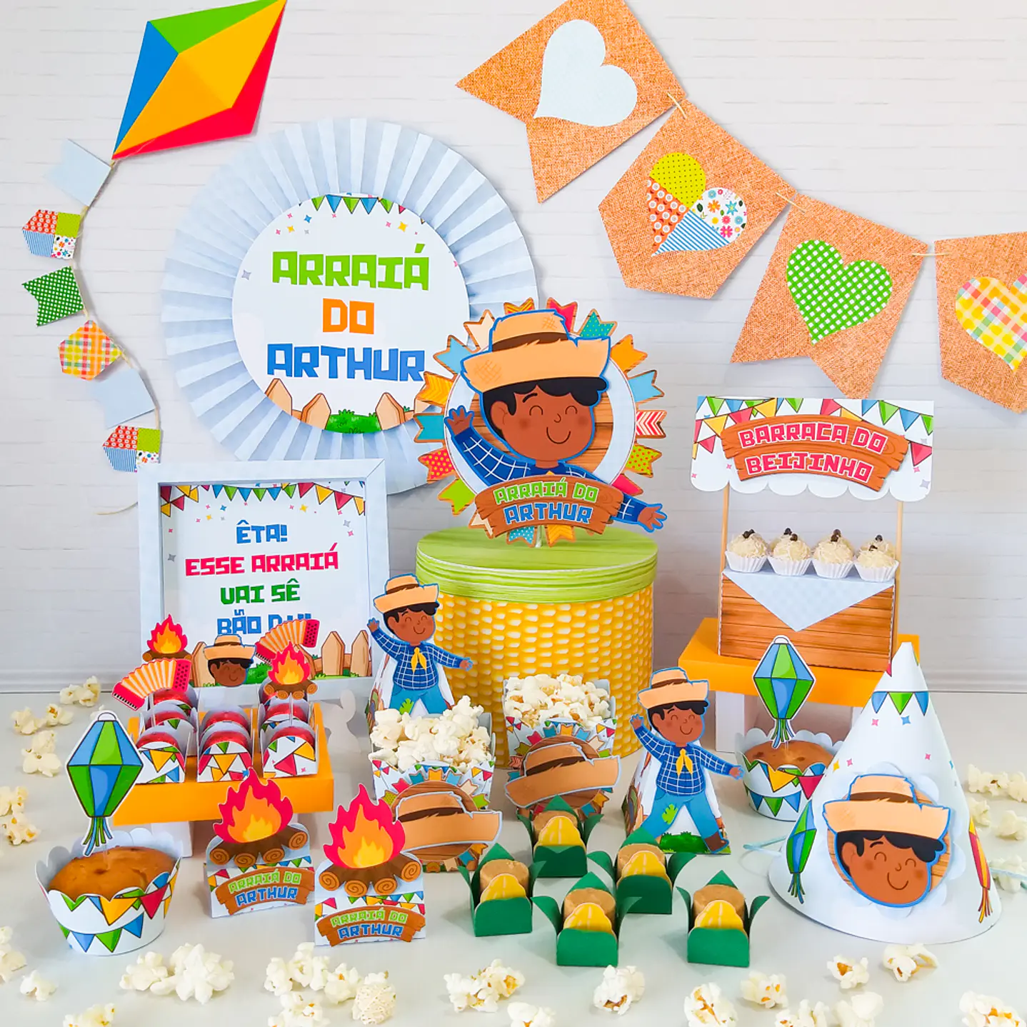 Pack Festa Junina 5 Kits Completos Arquivos de Corte  5