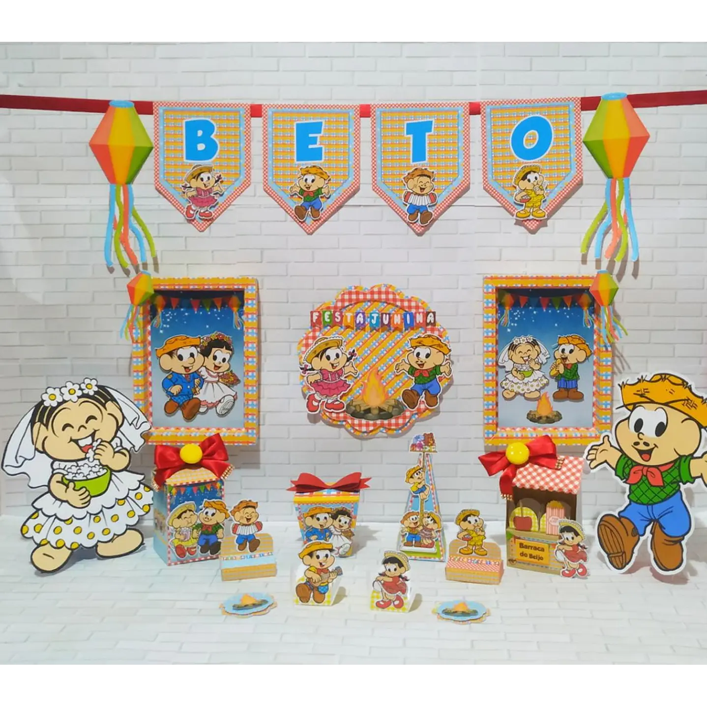 Pack Festa Junina 5 Kits Completos Arquivos de Corte  6