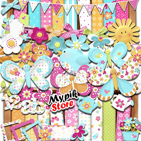 Kit digital de jardín encantado