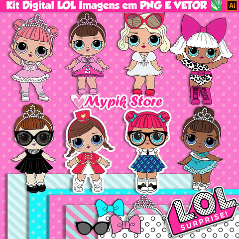 Kit de Sorpresa Digital de Vectores de Alta Resolución