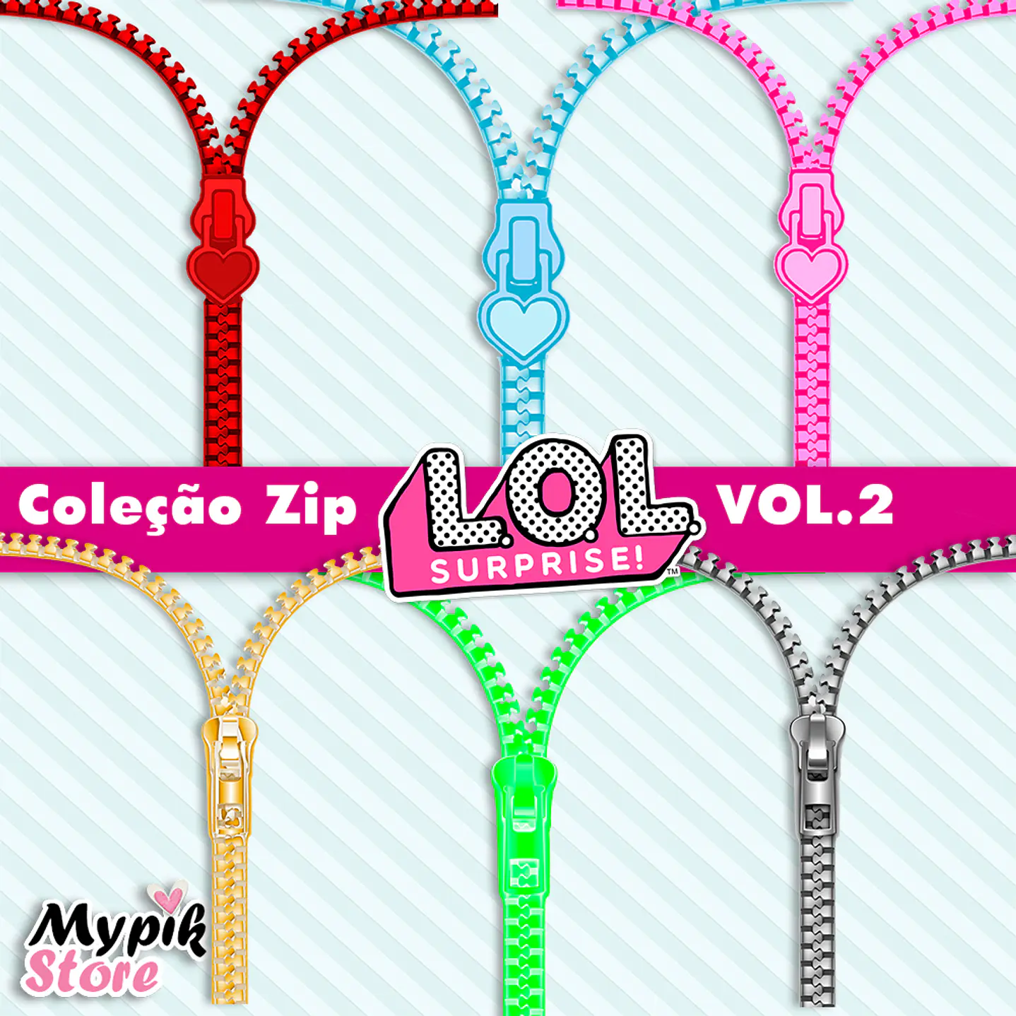 Kit digital sorpresa Super Ziper LOL - Scrapbook 3