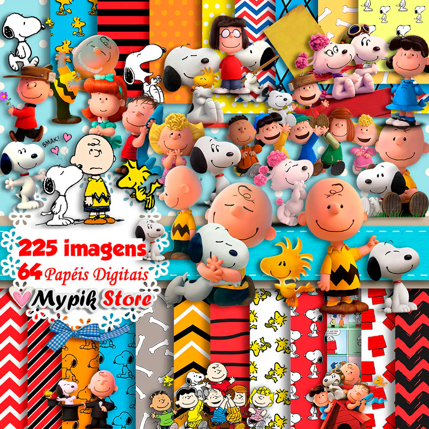 Super Kit Digital Snoopy & Charlie Brown 1