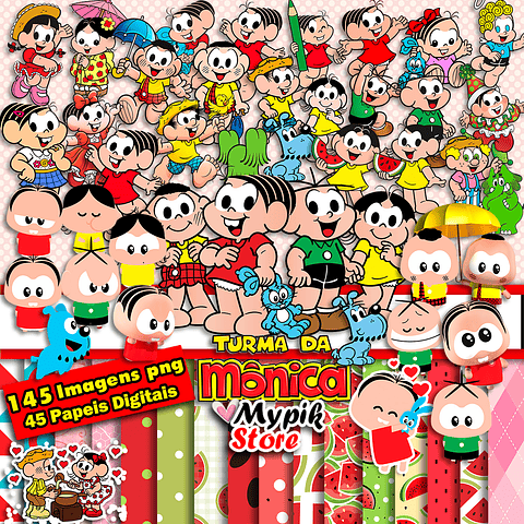 Super Kit Digital Images Monica's Class y Monica's Class Toy