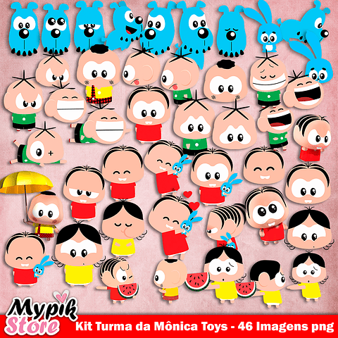 Super Kit Digital Images Monica's Class y Monica's Class Toy