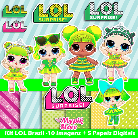 Kit Digital LOL Surprise Brasil 
