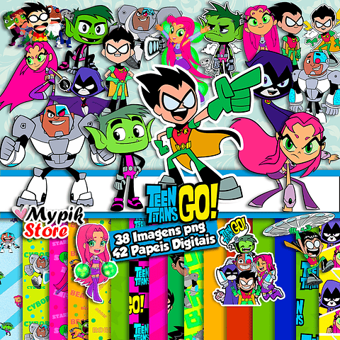 Los Jóvenes Titanes en Acción - Scrapbook