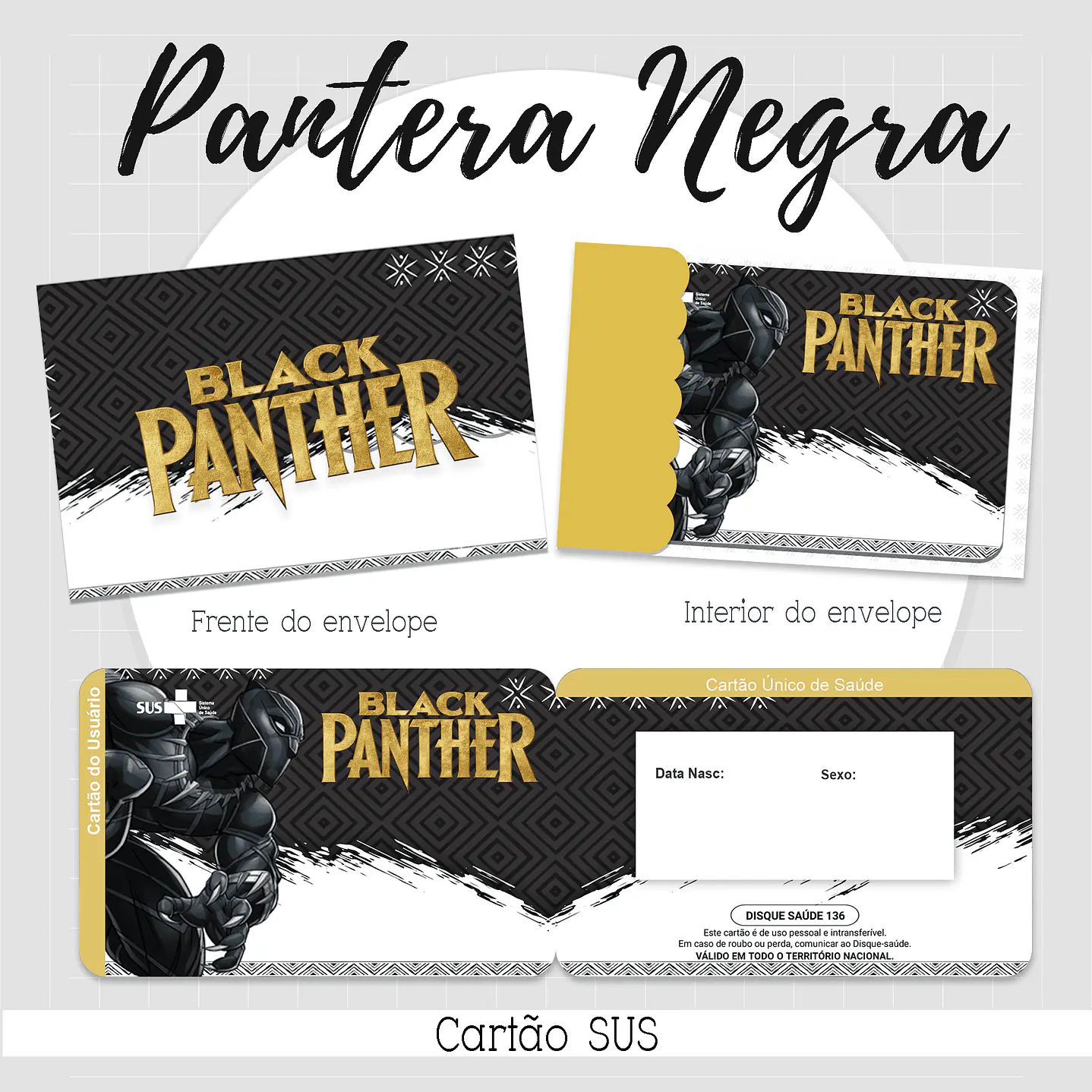 Pack Digital Cartão SUS - 18 Temas 10