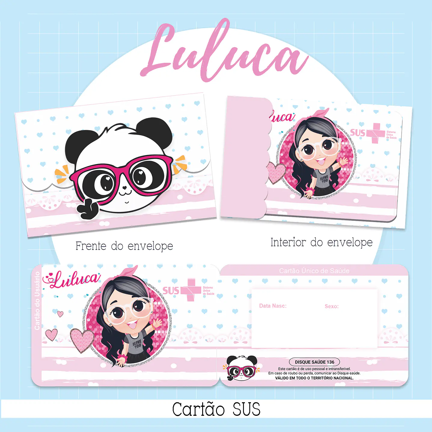 Pack Digital Cartão SUS - 18 Temas 11