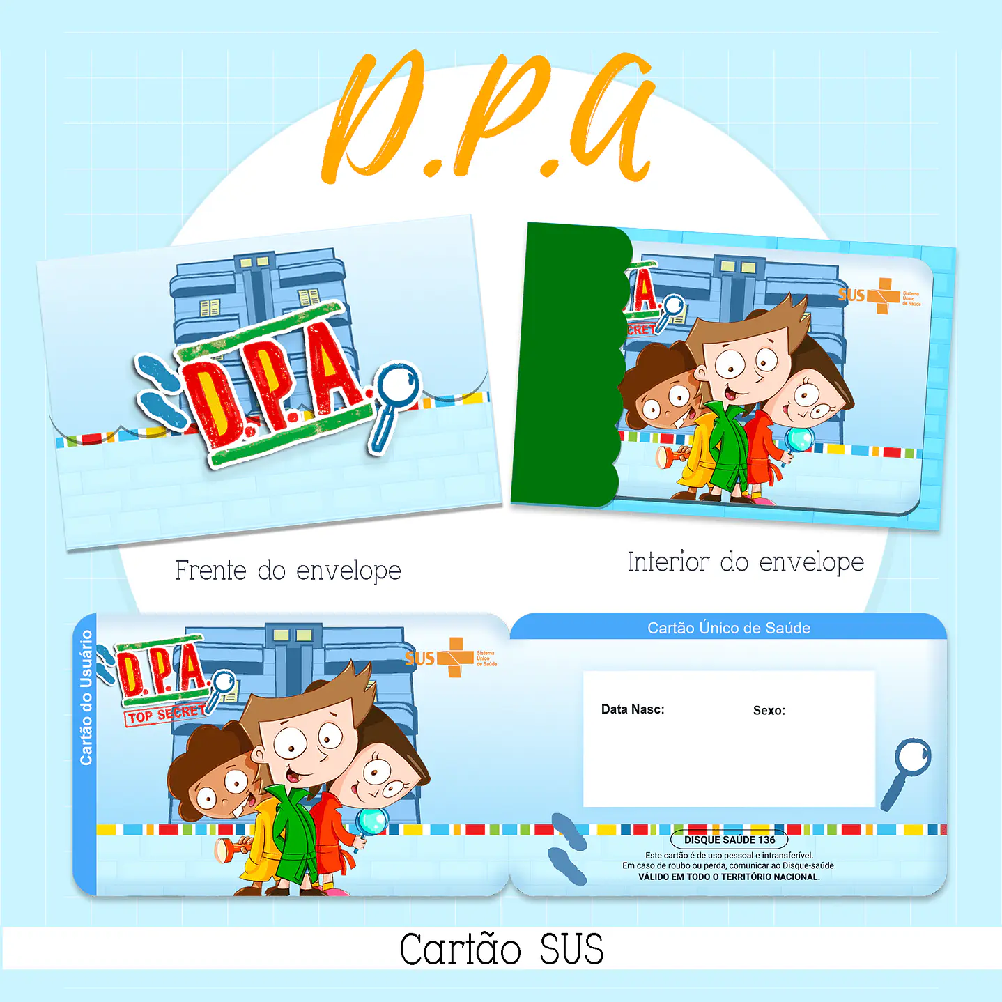 Pack Digital Cartão SUS - 18 Temas 12