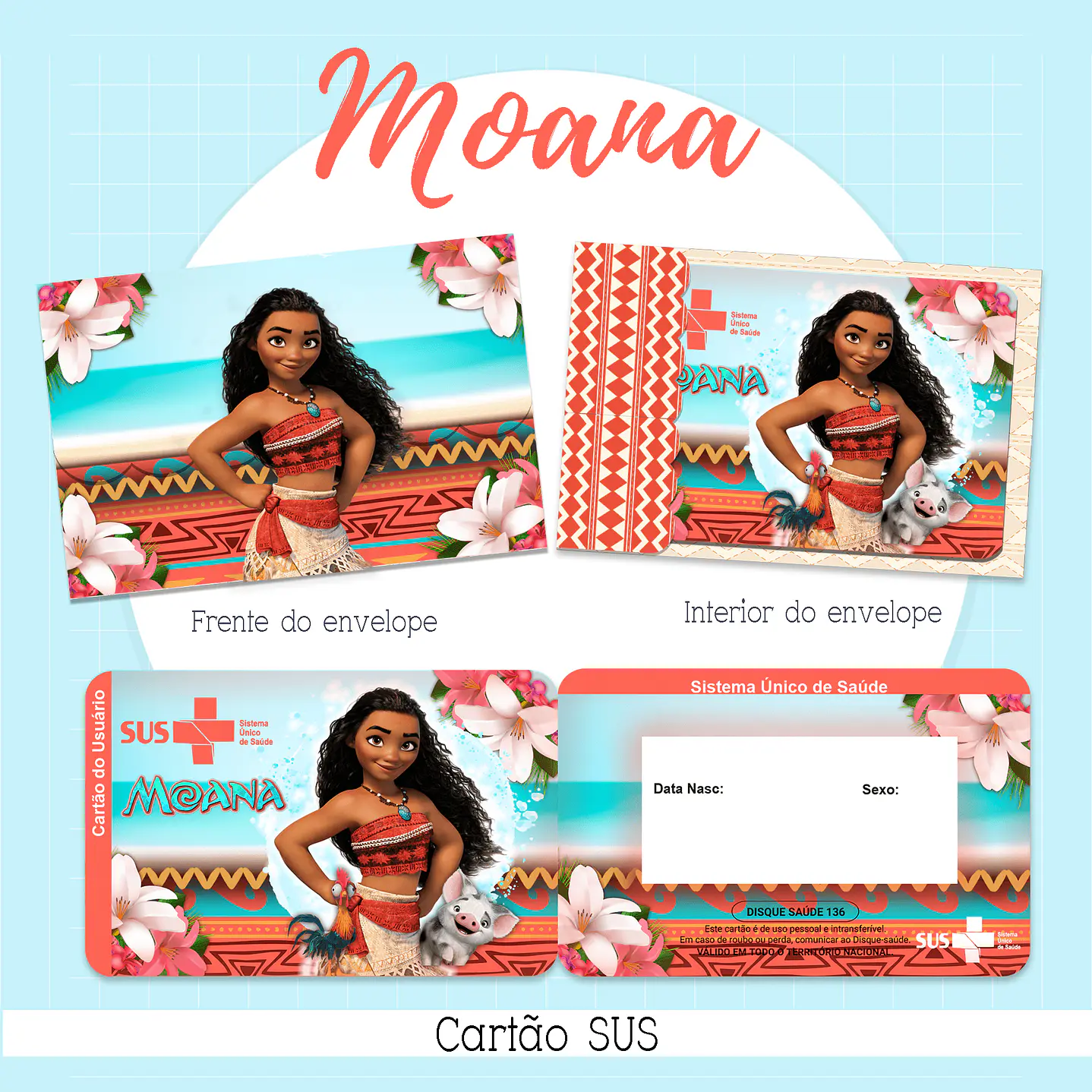 Pack Digital Cartão SUS - 18 Temas 17